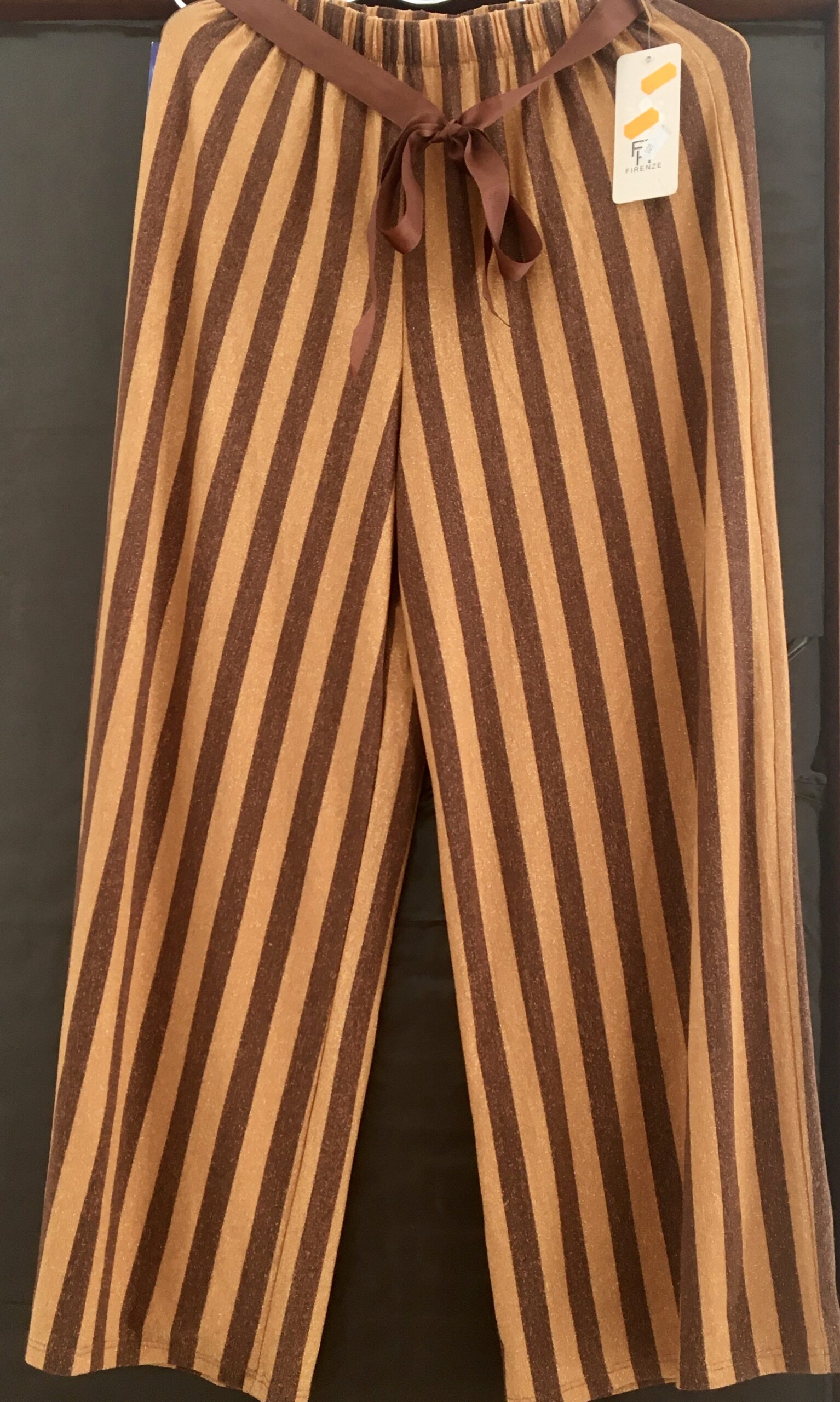 Pantaloni leggeri a righe Gallery Image