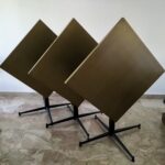 Tavolo professionale pieghevole color ottone+sedie Gallery Image