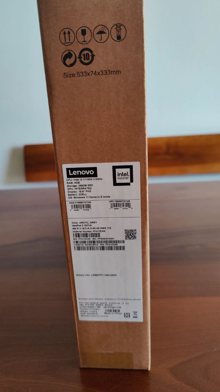 Notebook Lenovo IP315ITL6PN82H801BEIX imballato Gallery Image